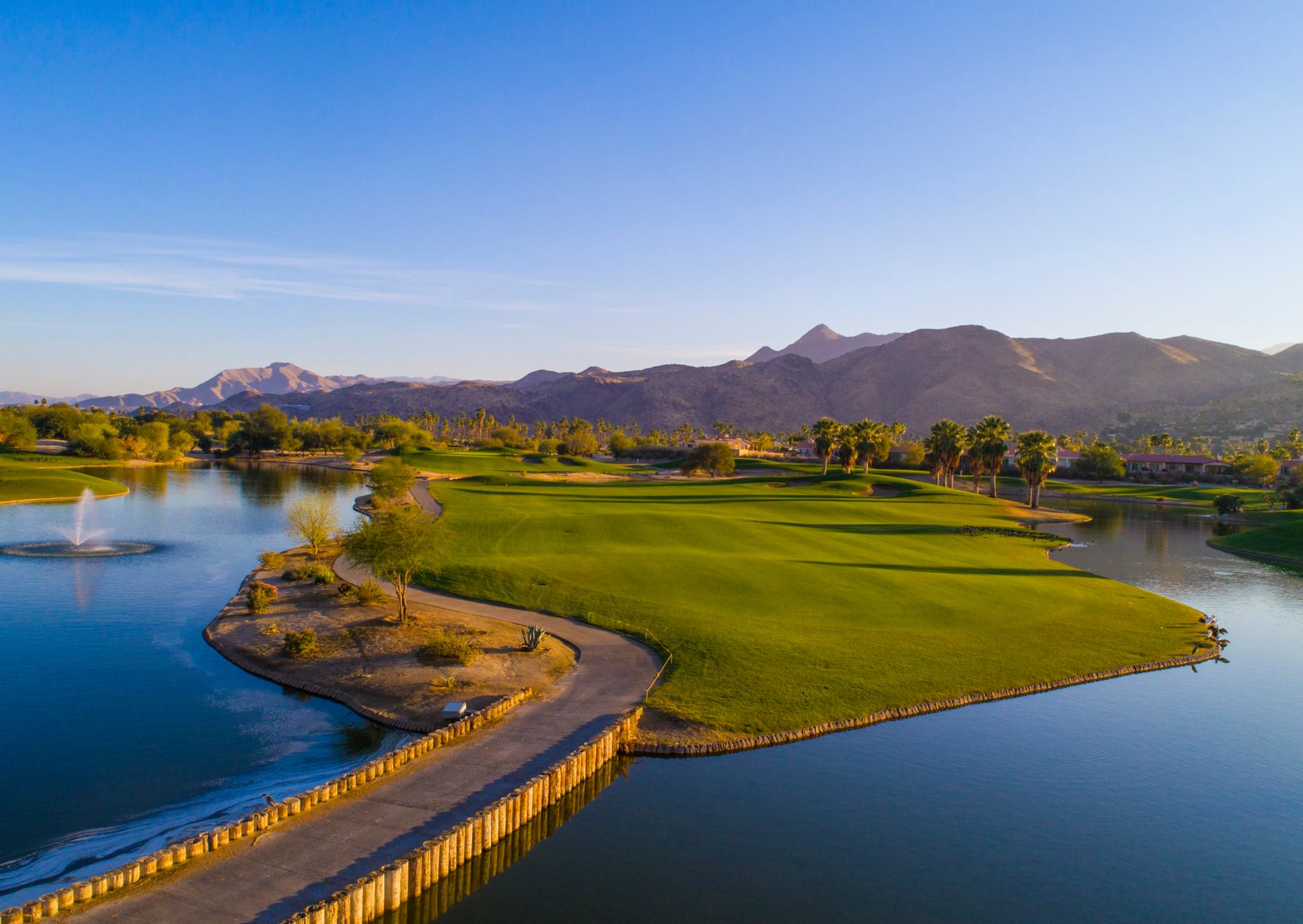 Tahquitz Creek – Legend Course aerial view